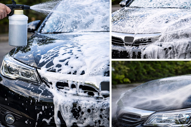 Un shampoing voiture sans frotter ?